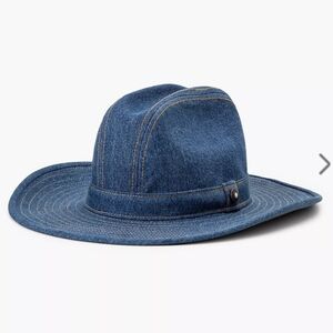 *NWT* Blue Denim Cowboy Hat